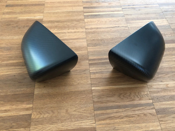 Tesla Model Y ekte karbon speildeksler - matt