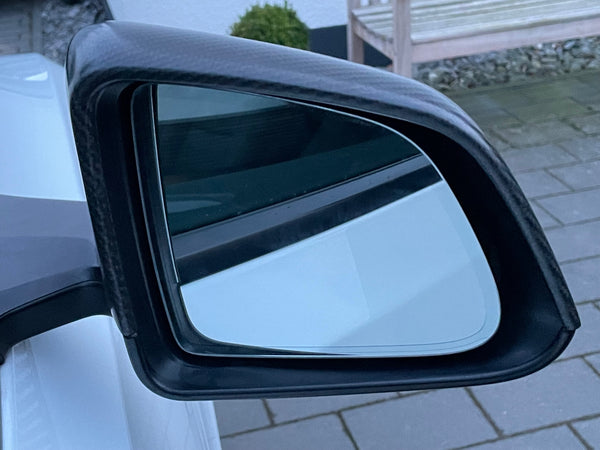 Tesla Model Y ekte karbon speildeksler - matt