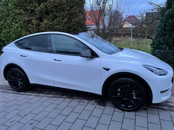 Tesla Model Y ekte karbon speildeksler - matt