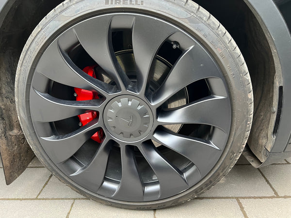 Tesla Model Y aluminiumsfelger felgbeskyttelseshetter