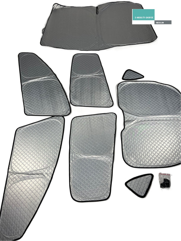 Tesla Model Y Premium Privacy Shields - Rundum Komplettpaket - 8 teiliges Set, E-Mobility Shop