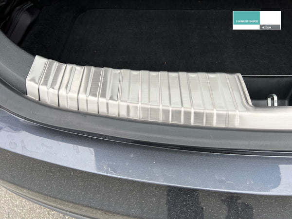 Tesla Model S bagasjeromterskelbeskyttelse i aluminium