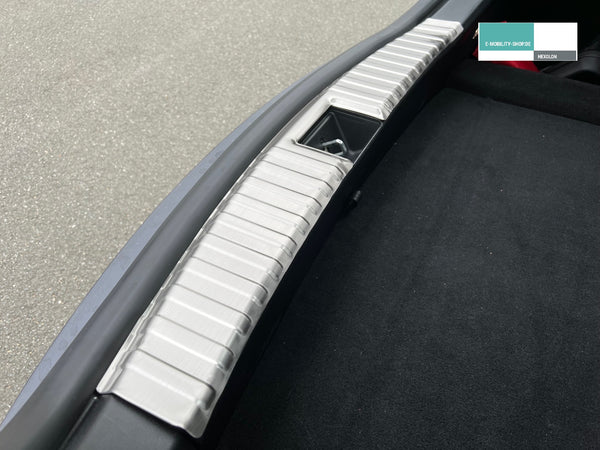 Tesla Model S bagasjeromterskelbeskyttelse i aluminium
