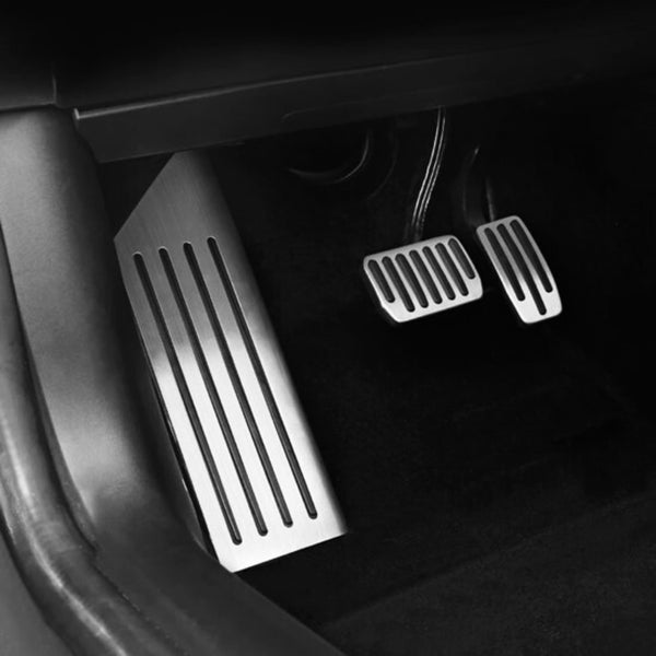 Tesla Model 3 Performance pedalputesett i rustfritt stål 3-delt, modell 3 2021