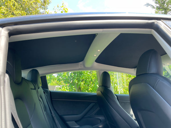Tesla Model 3 Sun Shade Elements 4-delt sett - KUN amerikansk produksjon 2021