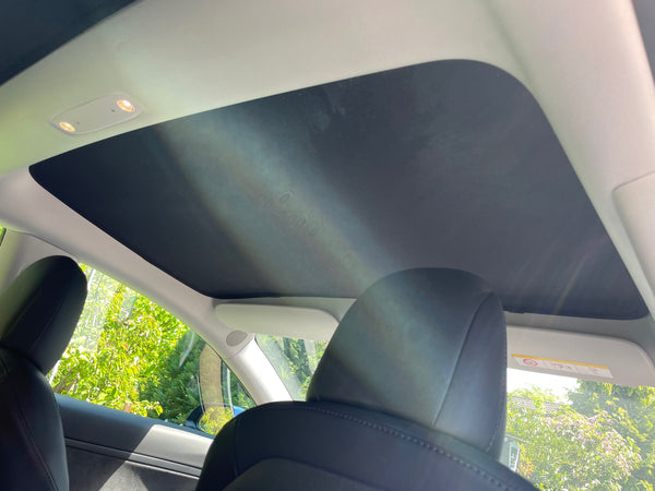 Tesla Model 3 Sonnenschutz-Elemente 4-teiliges Set - für alle M3 außer 2021er US-Produktion