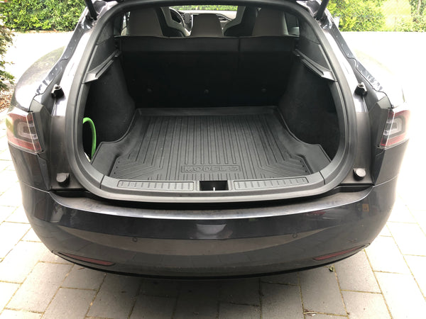 Tesla Model S beskyttelsesmatte til bagasjerommet i all vær - til 2020