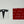 Tesla Model Y T-Logo metall - 2-delt sett for bytte - svart matt