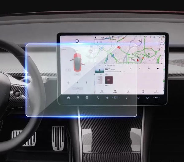 Tesla Model 3 og Y skjermbeskytter - matt - skjermfilm